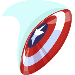 Marvel Captain America Cute Cursor Pointer