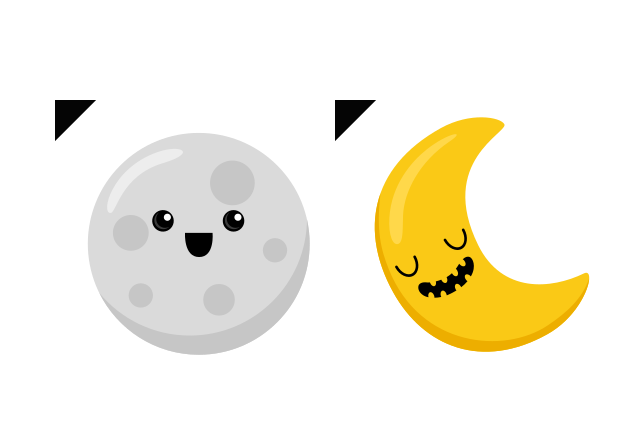 Moon Custom Cursor for Chrome from The Cutest Cursors Collection