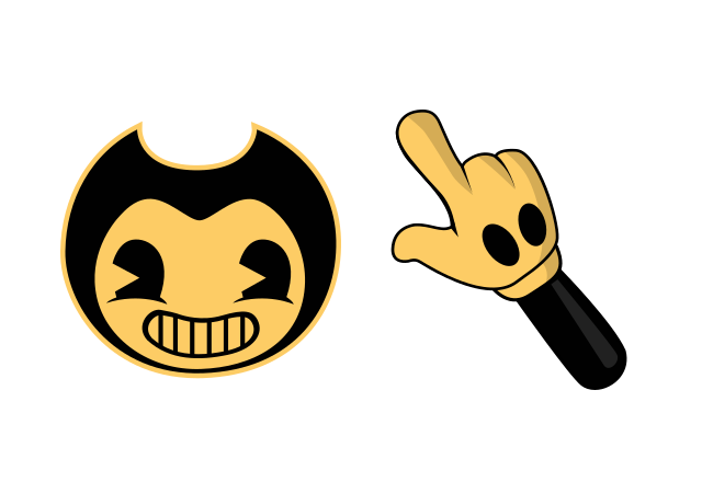 FNF Bendy Custom Cursor for Chrome from Friday Night Funkin Cursors Collection