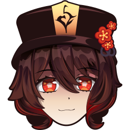 Hu Tao custom cursor for Chrome Pointer