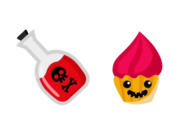 Poison Custom Cursor for Chrome from The Cutest Cursors Collection