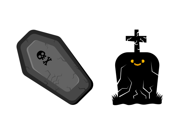 Tomb Custom Cursor for Chrome from The Cutest Cursors Collection