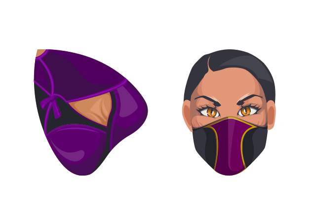 Mileena Custom Cursor for Chrome from Mortal Kombat Cursors Collection