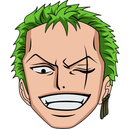 Custom Cursor Roronoa Zoro from One Piece Pointer