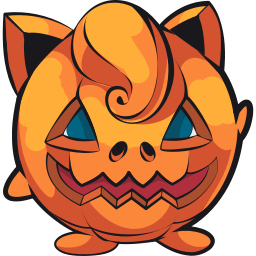 Halloween Jigglypuff custom cursor for Chrome Pointer