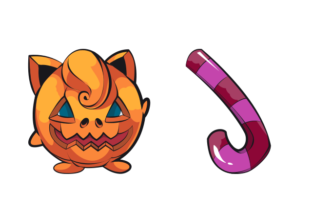 Halloween Jigglypuff Custom Cursor for Chrome from Halloween Cursors Collection