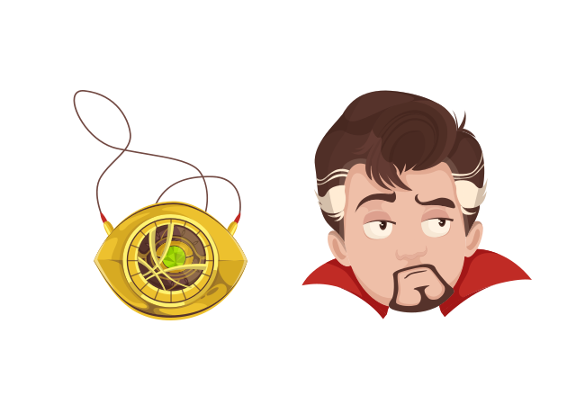 Doctor Strange Custom Cursor for Chrome from Marvel Comics Cursors Collection