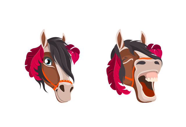 Circus Horse Custom Cursor for Chrome from Circus Cursors Collection