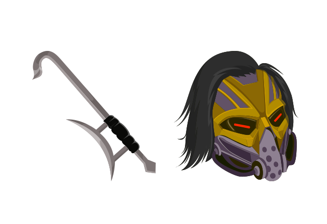 Kabal Custom Cursor for Chrome from Mortal Kombat Cursors Collection