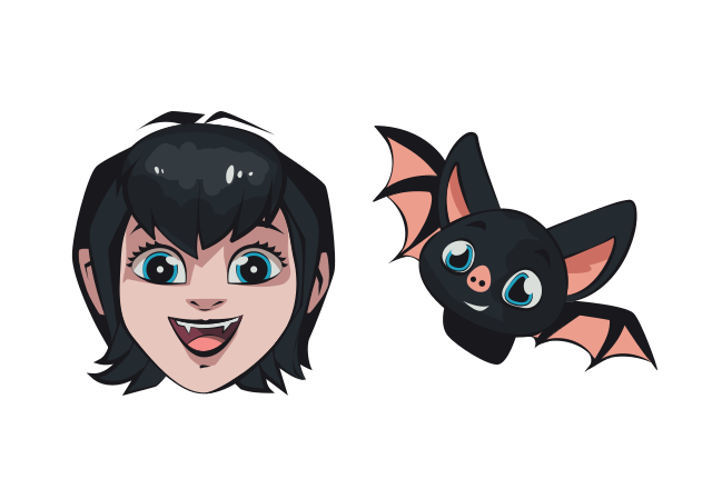 Mavis Dracula Custom Cursor for Chrome from Halloween Cursors Collection