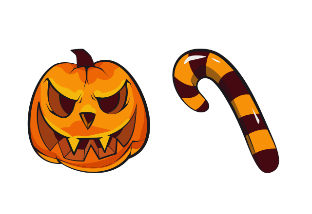 Scary Pumpkin Custom Cursor for Chrome from Halloween Cursors Collection
