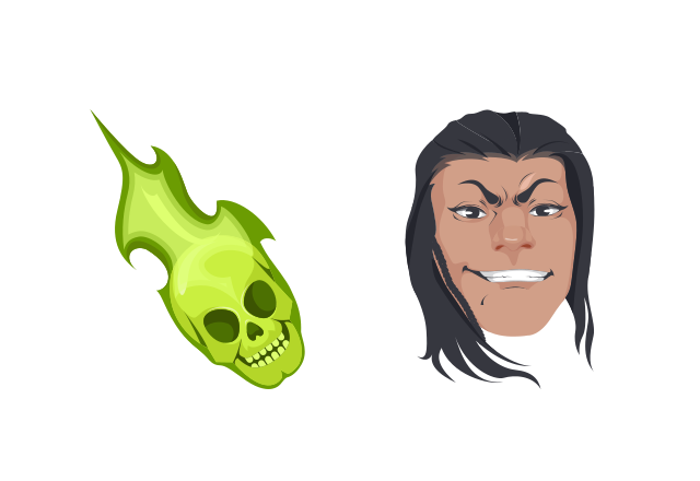 Shang Tsung Custom Cursor for Chrome from Mortal Kombat Cursors Collection