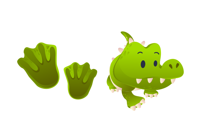 Alligator Custom Cursor for Chrome from Animals Cursors Collection
