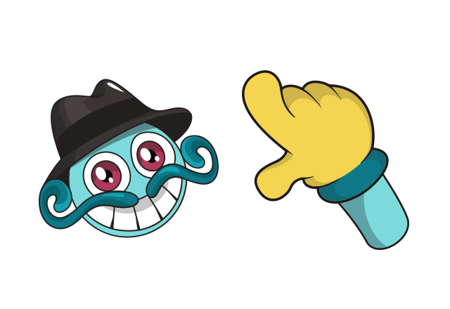 Daddy Long Legs Custom Cursor for Chrome from Video Games Cursors Collection