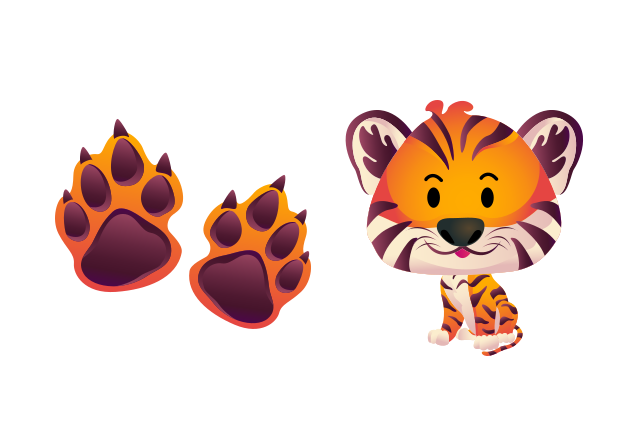 Tiger Custom Cursor for Chrome from Animals Cursors Collection