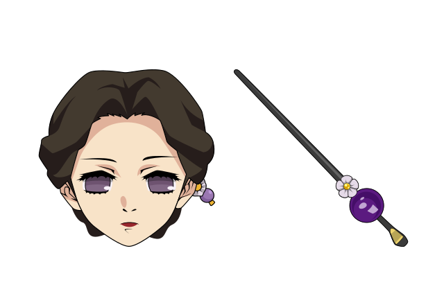 Tamayo Custom Cursor for Chrome from Demon Slayer Cursors Collection