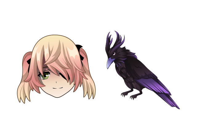 Fischl Custom Cursor for Chrome from Genshin Impact Cursors Collection