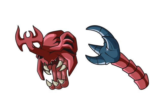 MegaKabuterimon Custom Cursor for Chrome from Digimon Cursors Collection