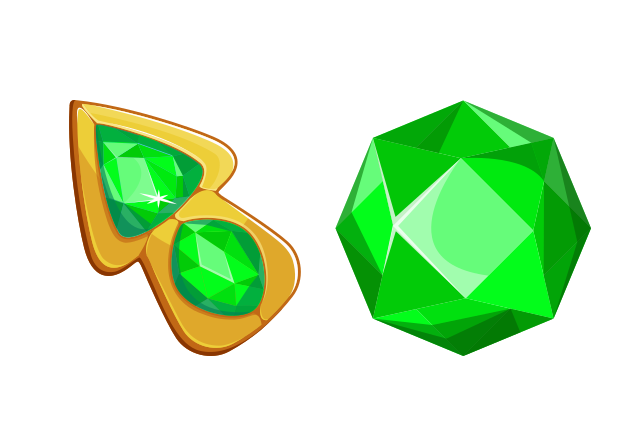 Green Emerald Custom Cursor for Chrome from The Cursors Cursors Collection