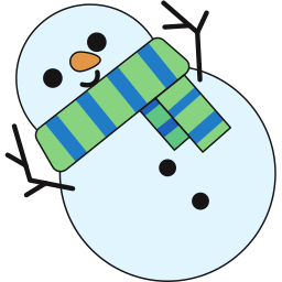 Snowman and Snowflake Mitten custom cursor for Chrome Pointer