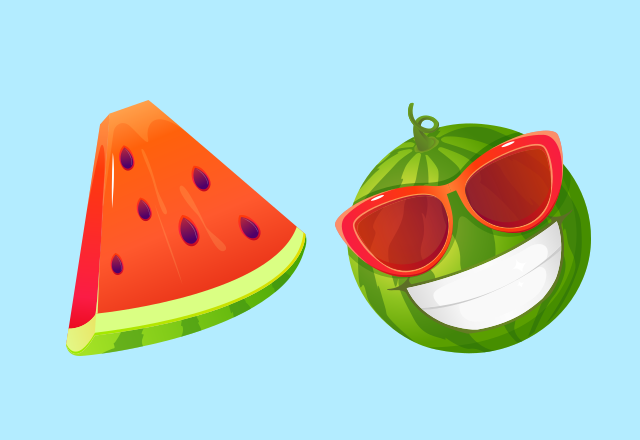 The Watermelon custom cursor for Chrome