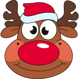 Christmas Funny Deer custom cursor for Chrome Pointer