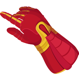 Marvel Iron Man Cute Cursor Pointer