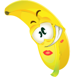 Banana Cute Cursor Pointer