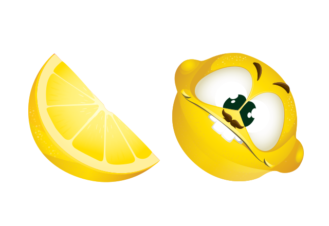 Lemon Custom Cursor for Chrome from Funny Fruits Cursors Collection