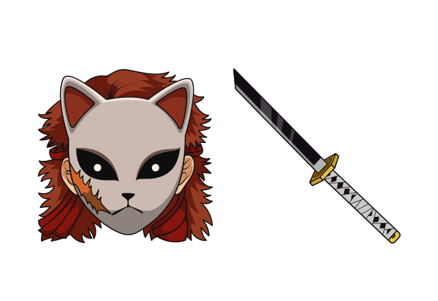Sabito Custom Cursor for Chrome from Demon Slayer Cursors Collection