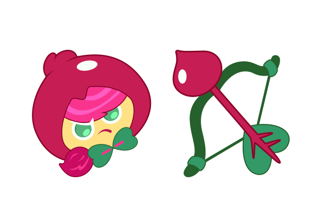 Beet Cookie Custom Cursor for Chrome from Video Games Cursors Collection