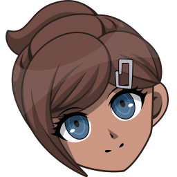 Custom Cursor Cute Aoi Asahina from Danganronpa Pointer
