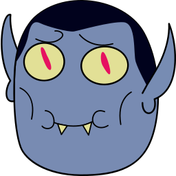 Custom Cursor Hunson Abadeer from Adventure Time Pointer