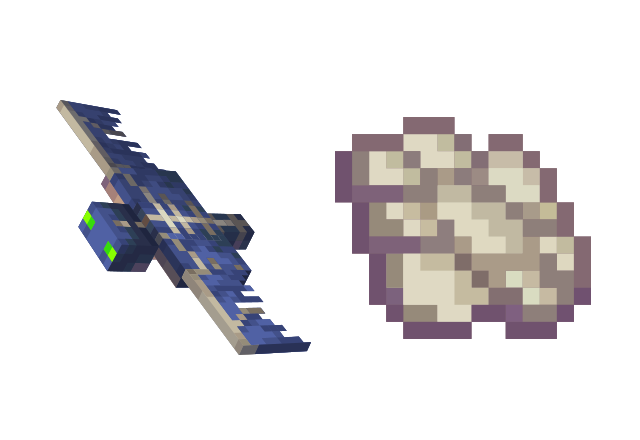 Phantom Custom Cursor for Chrome from Minecraft Cursors Collection
