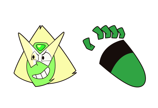 Peridot Custom Cursor for Chrome from Steven Universe Cursors Collection