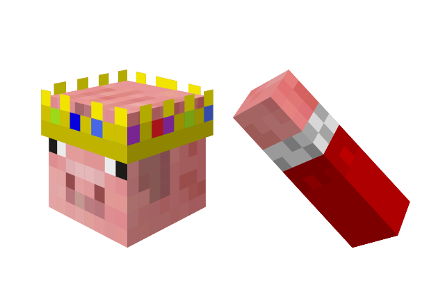 Technoblade (Minecraft) Custom Cursor for Chrome from Dream SMP Cursors Collection