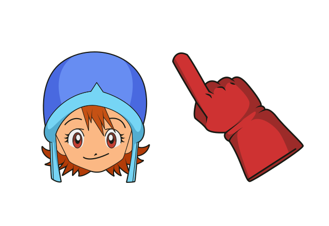 Sora Takeuchi Custom Cursor for Chrome from Digimon Cursors Collection