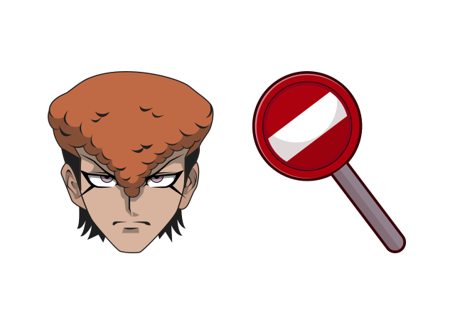Mondo Owada Custom Cursor for Chrome from Danganronpa Cursors Collection
