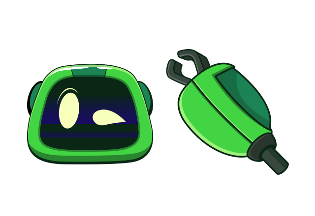 Boogie Bot Custom Cursor for Chrome from Video Games Cursors Collection