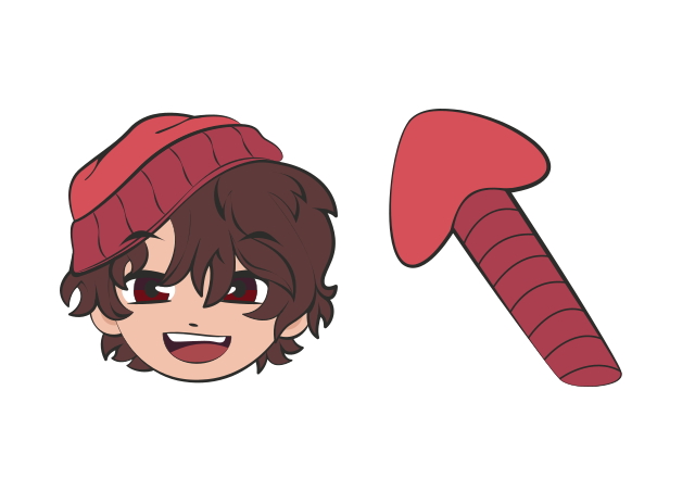 Wilbur Soot Custom Cursor for Chrome from Dream SMP Cursors Collection