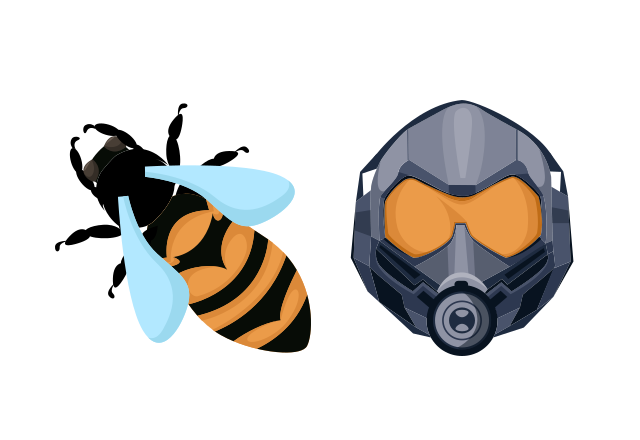 The Wasp Custom Cursor for Chrome from Marvel Comics Cursors Collection