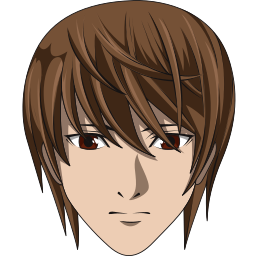 Light Yagami custom cursor for Chrome Pointer