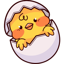 Easter Chick and Rose custom cursor for Chrome Pointer