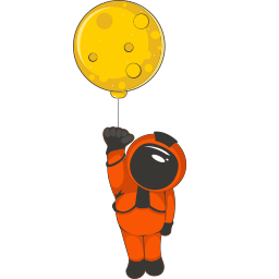 Brave Astronaut Cute Cursor Pointer