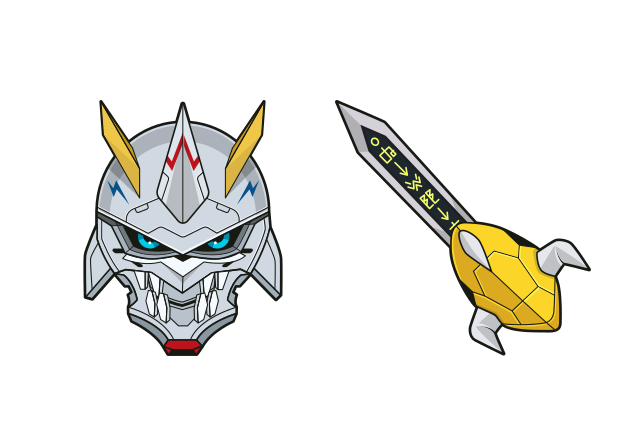Omegamon Custom Cursor for Chrome from Digimon Cursors Collection