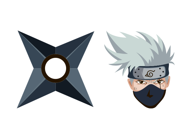 Kakashi Hatake Custom Cursor for Chrome from Naruto Cursors Collection