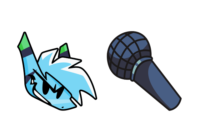 FNF RetroSpecter Custom Cursor for Chrome from Friday Night Funkin Cursors Collection