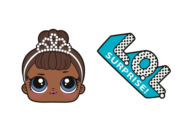 Miss Baby Custom Cursor for Chrome from L.O.L. Surprise! Cursors Collection