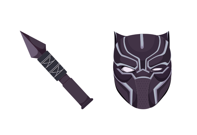 Black Panther Custom Cursor for Chrome from Marvel Comics Cursors Collection