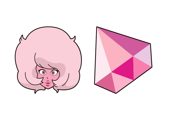 Pink Diamond Custom Cursor for Chrome from Steven Universe Cursors Collection